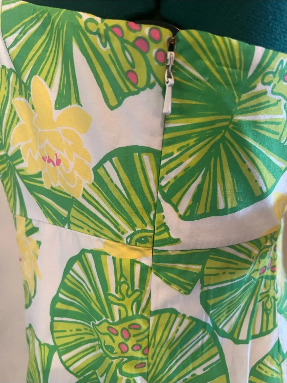 Lilly Pulitzer Franco Hip Hop Hooray Strapless Dress, size 8 NWT - Picture 4 of 10